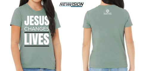 Elkhart Community Church "Jesus Changes Lives" Youth T-shirt *Pre-order*